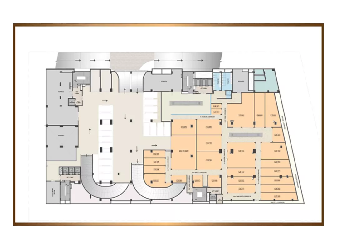 Retail floor plan