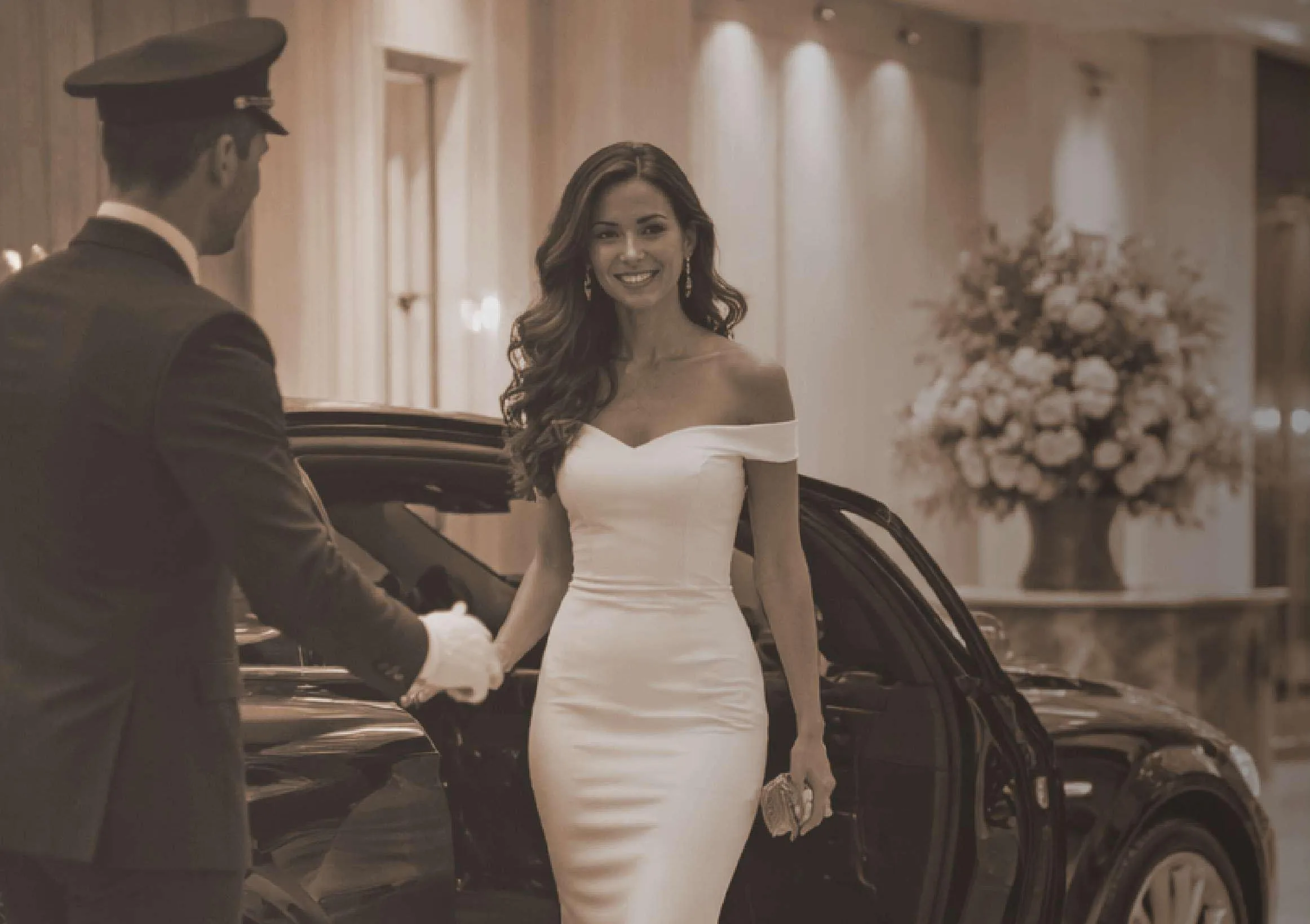 Premium arrival experience at Aura Vantaje